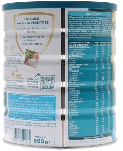Lait de riz en poudre 3ème âge 12-36 mois Modilac Expert - pot de 800 g
