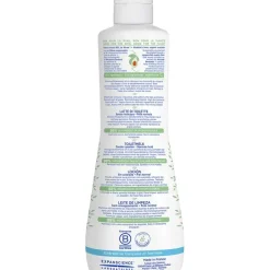 Lait de toilette sans rinçage peau normale bébé et enfant Mustela