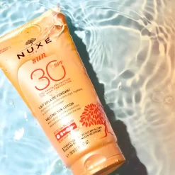 Lait délicieux visage et corps haute protection SPF 30 Nuxe sun - tube de 150 ml