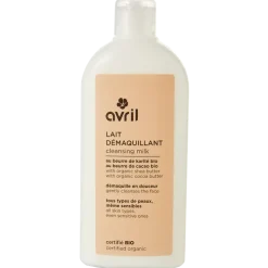 Lait démaquillant bio Avril - flacon 250 ml