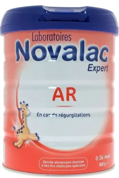 Lait en poudre AR 0-36 mois Novalac Expert - pot de 800 g