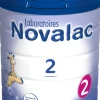 Lait en poudre Novalac 2ème âge de 6 à 12 mois - pot de 800 g