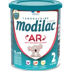 Lait Expert AR lait 2ème âge Modilac - pot de 800 g