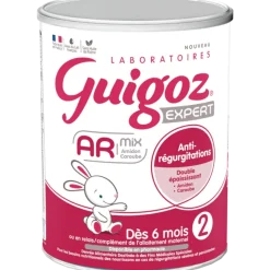 Lait expert AR 2ème âge dès 6 mois anti-régurgitations Guigoz - pot de 780g