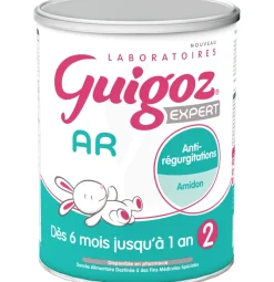 Lait expert AR 2ème âge 6 mois à 1 an Guigoz - boîte de 780 g