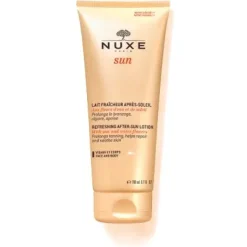 Lait fraîcheur après-soleil visage et corps Nuxe sun - tube de 200 ml