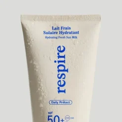 Lait frais solaire hydratant SPF50+ Respire - tube de 150ml