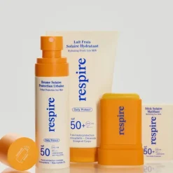 Lait frais solaire hydratant SPF50+ Respire - tube de 150ml
