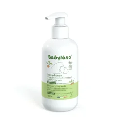 Lait hydratant bio Babyléna - flacon-pompe de 200ml