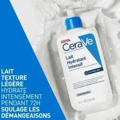 Lait hydratant intensif Cerave - flacon-pompe de 236ml