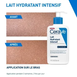 Lait hydratant intensif Cerave - flacon-pompe de 236ml