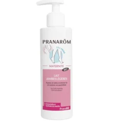 Lait jambes légères maternité Pranarôm - flacon-pompe de 200ml