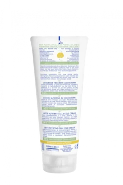 Lait nourrissant au cold cream peau sèche Mustela - tube de 200 ml