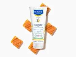 Lait nourrissant au cold cream peau sèche Mustela - tube de 200 ml