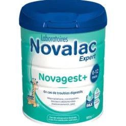 Lait Novagest troubles digestifs 0-12 mois Novalac - pot de 800g