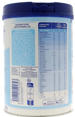 Lait poudre 1er âge standard Picot