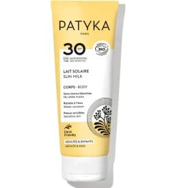 Lait solaire SPF30 corps Patyka - tube de 100ml