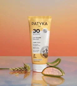 Lait solaire SPF30 corps Patyka - tube de 100ml