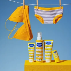 Lait solaire très haute protection bébé SPF 50+ Mustela - tube de 100 ml