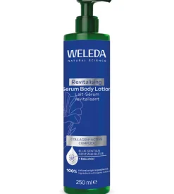 Lait-sérum revitalisant gentiane bleue Weleda - flacon-pompe de 250ml