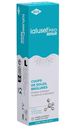 Laluset pro repair coups de soleil brûlures Ibsa - tube de 100g