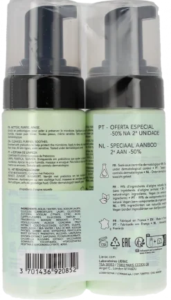 La mousse nettoyante Lierac
