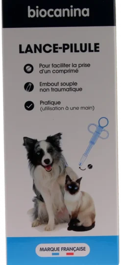 Lance-pilule pour chiens ou chats Biocanina - un lance-pilule