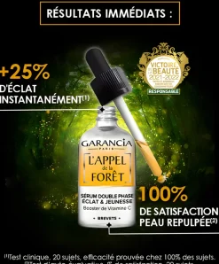 L'appel de la forêt Double sérum éclat et jeunesse Garancia