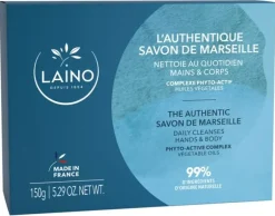 L'authentique Savon de Marseille Laino - pain de 150 g