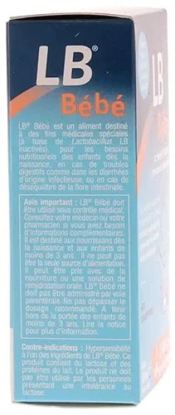 LB Bébé sirop Adare - flacon de 10 ml