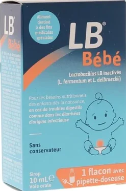 LB Bébé sirop Adare - flacon de 10 ml