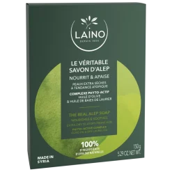 Le véritable Savon d'Alep Laino - pain de 150 g