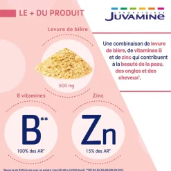 Levure de bière Beauté Vitale Juvamine