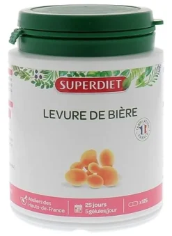 Levure de bière Super Diet - pot de 125 gélules