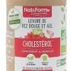 Levure de riz rouge & ail bio Cholestérol Nat&Form - pot de 90 gélules