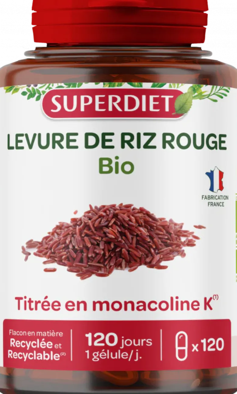 Levure de riz rouge bio Super Diet