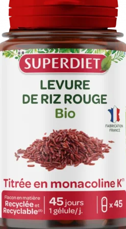 Levure de riz rouge bio Super Diet