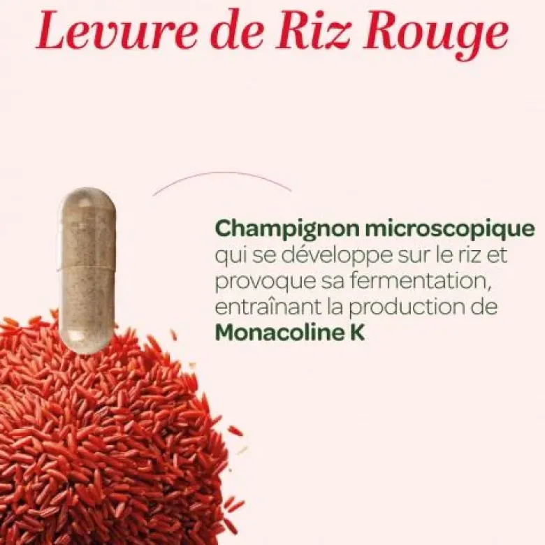 Levure de riz rouge bio Super Diet