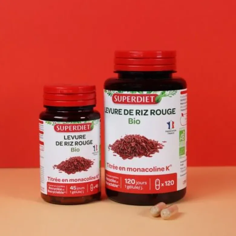 Levure de riz rouge bio Super Diet