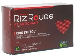 Levure de riz rouge formule renforcée Santé verte - 60 comprimés