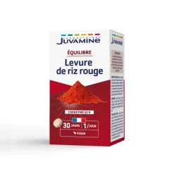 Levure de riz rouge Juvamine – 30 comprimés