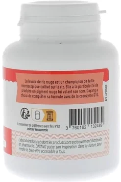 Levure de riz rouge + Q10 Dayang - boite de 120 gélules
