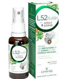 L52 Flash spray gorge Lehning - spray de 30ml