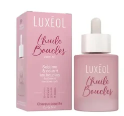 L'huile boucles Luxéol - flacon-pipette de 50ml