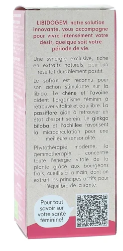 Libidogem désir & libido femme bio HerbalGem – compte-gouttes 30 ml