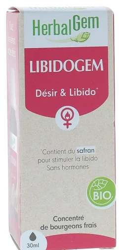 Libidogem désir & libido femme bio HerbalGem – compte-gouttes 30 ml