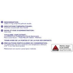 Lidène 15 mg comprimé – 10 comprimés