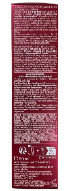Liftactiv collagen specialist16 Glow boosting gel Vichy - tube de 50ml