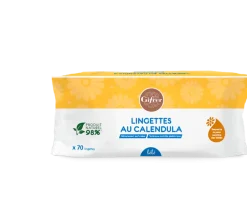 Lingettes au calendula Gifrer - paquet de 70 lingettes