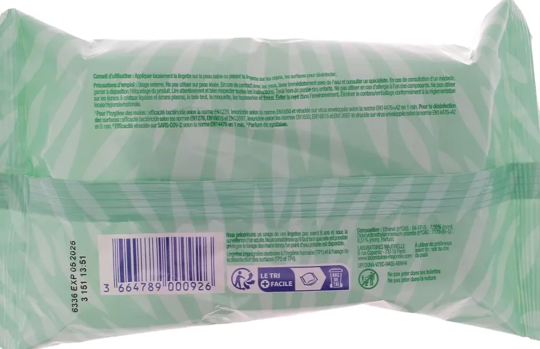 Lingettes désinfectantes multi-usages Assanis